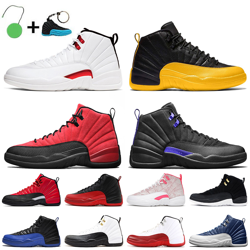 With Box 12s Twist 2021 Dark Concord Mens Basketball Shoes Jumpman 12 Trainers Reverse Flu Game University Gold OVO White Women Sports, A7 arctic punch pink 36-40
With Box 12s Twist 2021 Dark Concord Mens Basketball Shoes Jumpman 12 Trainers Reverse Flu Game University Gold OVO White Women Sports, A7 arctic punch pink 36-40