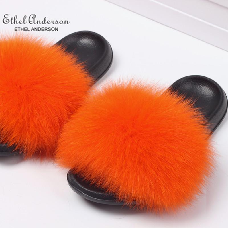 Slippers Est Real Fur Slides Indoor Outdoor Flip Flops Women's Sandals Flat Shoes Wholesale, Black
Slippers Est Real Fur Slides Indoor Outdoor Flip Flops Women's Sandals Flat Shoes Wholesale, Black