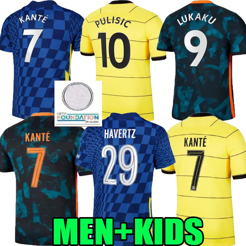 CFC 21 22 LUKAKU HAVERTZ ZIYECH Soccer Jerseys 2021 2022 MOUNT PULISIC JORGINHO Football Shirt set KANTE CHILWELL Men Kids kit uniform, 21/22;third
CFC 21 22 LUKAKU HAVERTZ ZIYECH Soccer Jerseys 2021 2022 MOUNT PULISIC JORGINHO Football Shirt set KANTE CHILWELL Men Kids kit uniform, 21/22;third