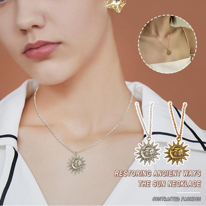 Pendant Necklaces Exquisite Retro Style Funny Sun Flower Steel Titanium 2021 Trendy Fashion For Girlfriend And Boyfriend Gift 21701
Pendant Necklaces Exquisite Retro Style Funny Sun Flower Steel Titanium 2021 Trendy Fashion For Girlfriend And Boyfriend Gift 21701