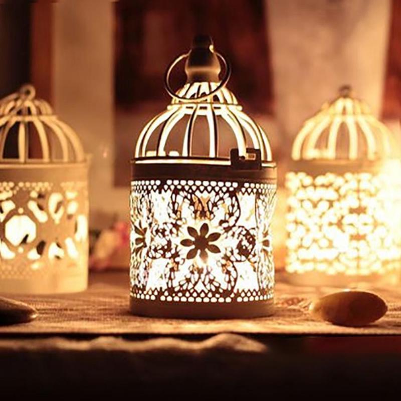 Party Decoration Vintage Hollow Ron Birdcage Wedding Moroccan Lantern Votive Candle Holder Hanging Candlesticks
Party Decoration Vintage Hollow Ron Birdcage Wedding Moroccan Lantern Votive Candle Holder Hanging Candlesticks