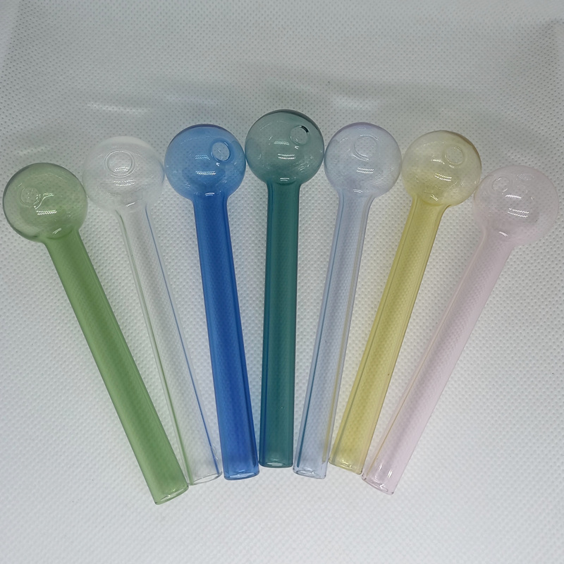 Smoking 4.1inch Length Glass Oil Burner Pipe OD 20mm 25mm Clear Colorful Burning Tube Dry Herb Tobacco Handle Nails Dab Rigs Accessories
Smoking 4.1inch Length Glass Oil Burner Pipe OD 20mm 25mm Clear Colorful Burning Tube Dry Herb Tobacco Handle Nails Dab Rigs Accessories