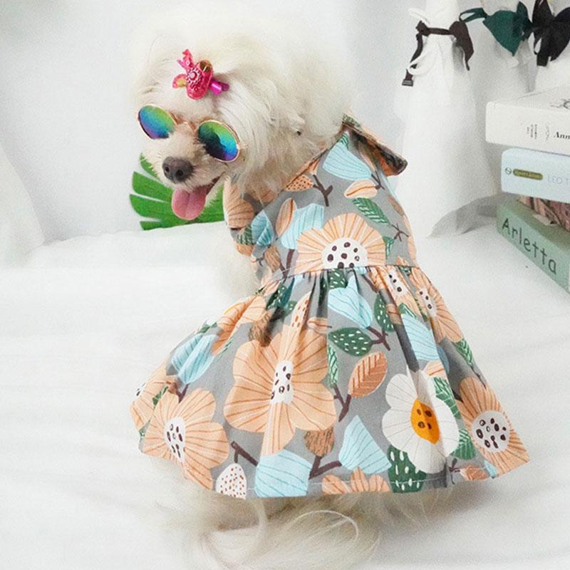 Dog Apparel Princess Style Printed Skirts Universal Pet Skirt Cute Floral Fresh Clothes Cotton Supplies
Dog Apparel Princess Style Printed Skirts Universal Pet Skirt Cute Floral Fresh Clothes Cotton Supplies