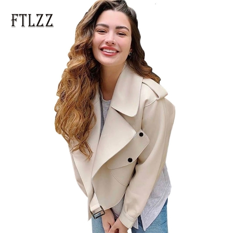 Women Casual Outwear Spring Autumn Loose Long Sleeved Short Coats Ladies Faux Leather Jackets Clothes Casaco Feminino 210602, Black
Women Casual Outwear Spring Autumn Loose Long Sleeved Short Coats Ladies Faux Leather Jackets Clothes Casaco Feminino 210602, Black