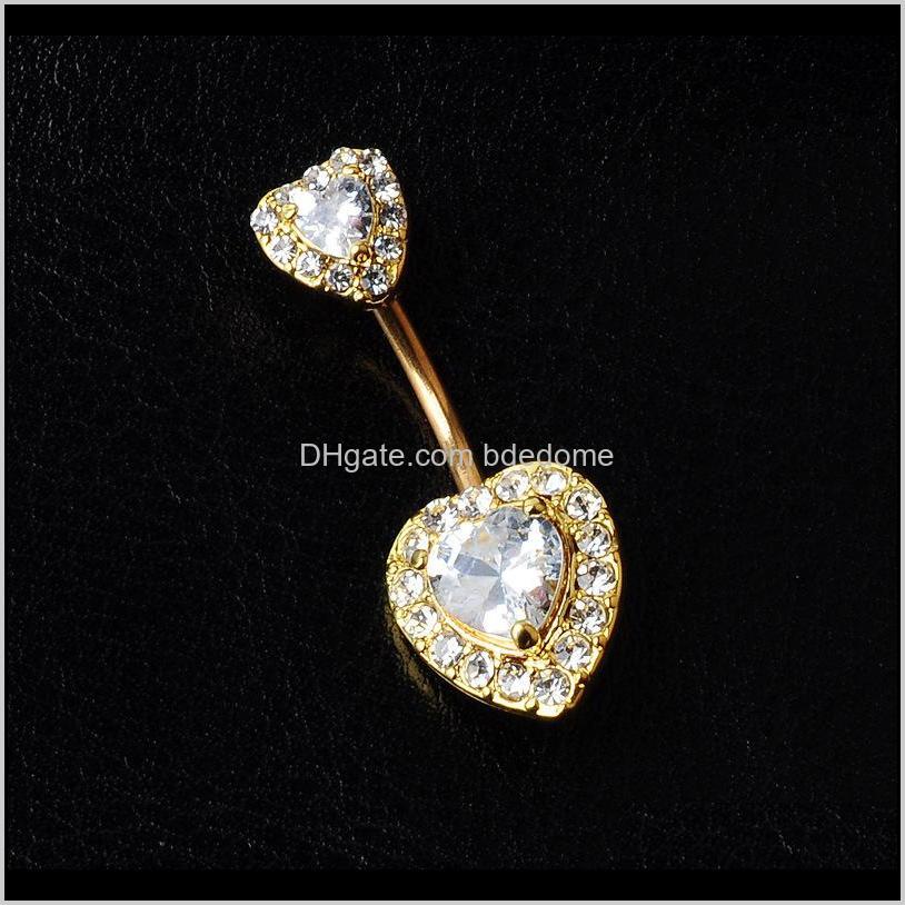 & Bell Rings Body Drop Delivery 2021 Blingbling Puncture Umbilical Ornament Jewelry Heart-Shaped Diamond Female Belly Button Navel Ring Eub 5
& Bell Rings Body Drop Delivery 2021 Blingbling Puncture Umbilical Ornament Jewelry Heart-Shaped Diamond Female Belly Button Navel Ring Eub 5
