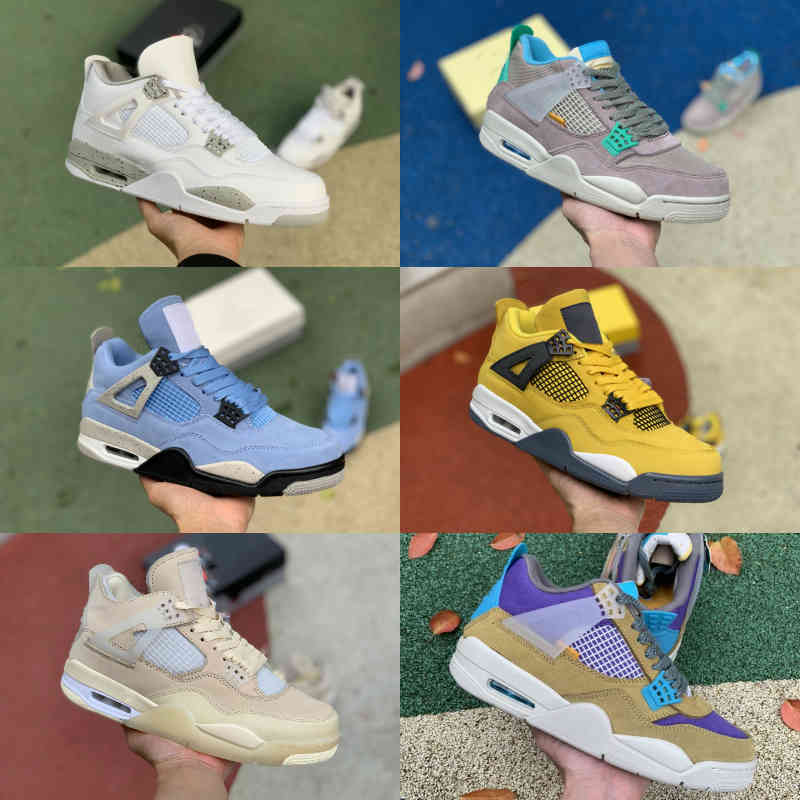 Top Quality University Blue 4 4s Basketball Shoes Mens Cream Sail Desert Moss White Oreo Shimmer Union Taupe Haze What The Pure Money Black Cement Cat Trainer Sneakers, White cement
Top Quality University Blue 4 4s Basketball Shoes Mens Cream Sail Desert Moss White Oreo Shimmer Union Taupe Haze What The Pure Money Black Cement Cat Trainer Sneakers, White cement