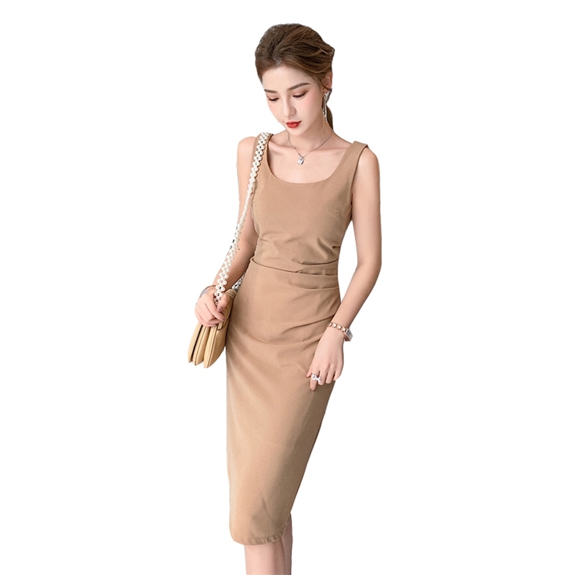 Sexy office tight Dress korean ladies Summer Sleeveless Night club cabaret Party Midi Dresses for women 210602, Blue
Sexy office tight Dress korean ladies Summer Sleeveless Night club cabaret Party Midi Dresses for women 210602, Blue
