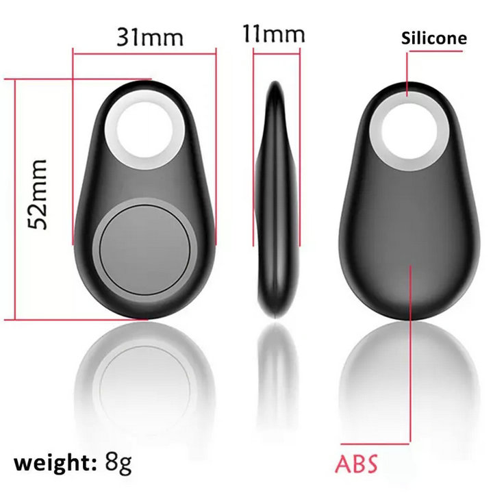 Mini Wireless Phone Bluetooth 4.0 No GPS Tracker Alarm iTag Key Finder Voice Recording Anti-lost Selfie Shutter For ios Android Smartphone