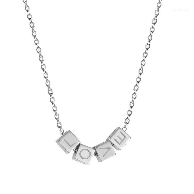 My Shape Square LOVE Pendant Necklaces For Women Girl Stainless Steel Necklace Choker Fashion Party Jewelry Valentine's Day Gift1
My Shape Square LOVE Pendant Necklaces For Women Girl Stainless Steel Necklace Choker Fashion Party Jewelry Valentine's Day Gift1