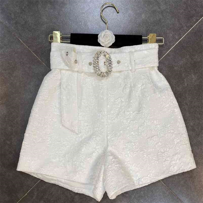 Women Relief Waist Temperament High Straight Shorts Solid Color Belt Fashion Spring Summer 11B406 210525, Black
Women Relief Waist Temperament High Straight Shorts Solid Color Belt Fashion Spring Summer 11B406 210525, Black