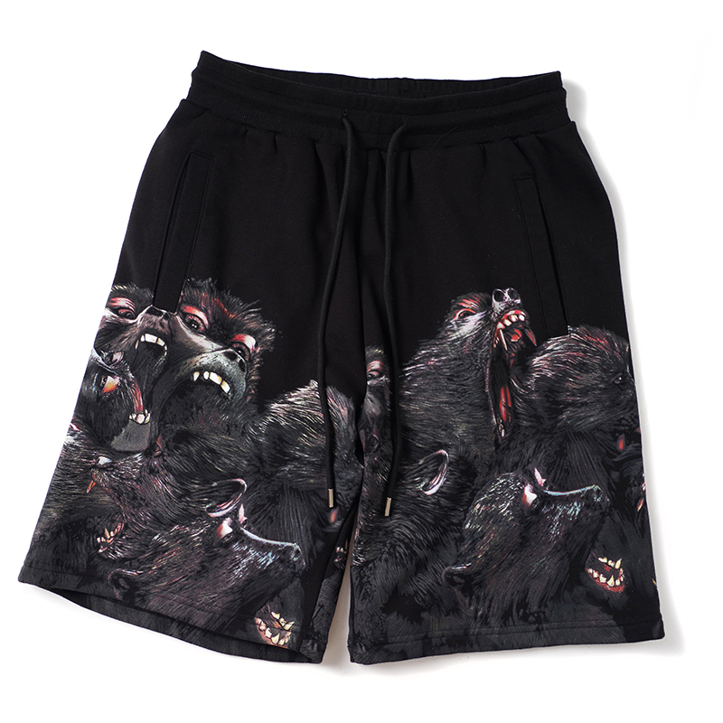 Mens Designer Shorts Fashion Summer Beach Pants Monkey Print Men Women Loose Short Pants S-XL, Black
Mens Designer Shorts Fashion Summer Beach Pants Monkey Print Men Women Loose Short Pants S-XL, Black