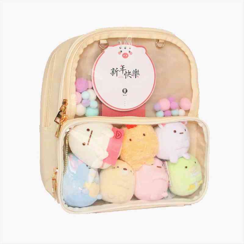 ita bag backpack clear transparent women diy ladies teenage girls lovely lolita itabag 7 colors
ita bag backpack clear transparent women diy ladies teenage girls lovely lolita itabag 7 colors