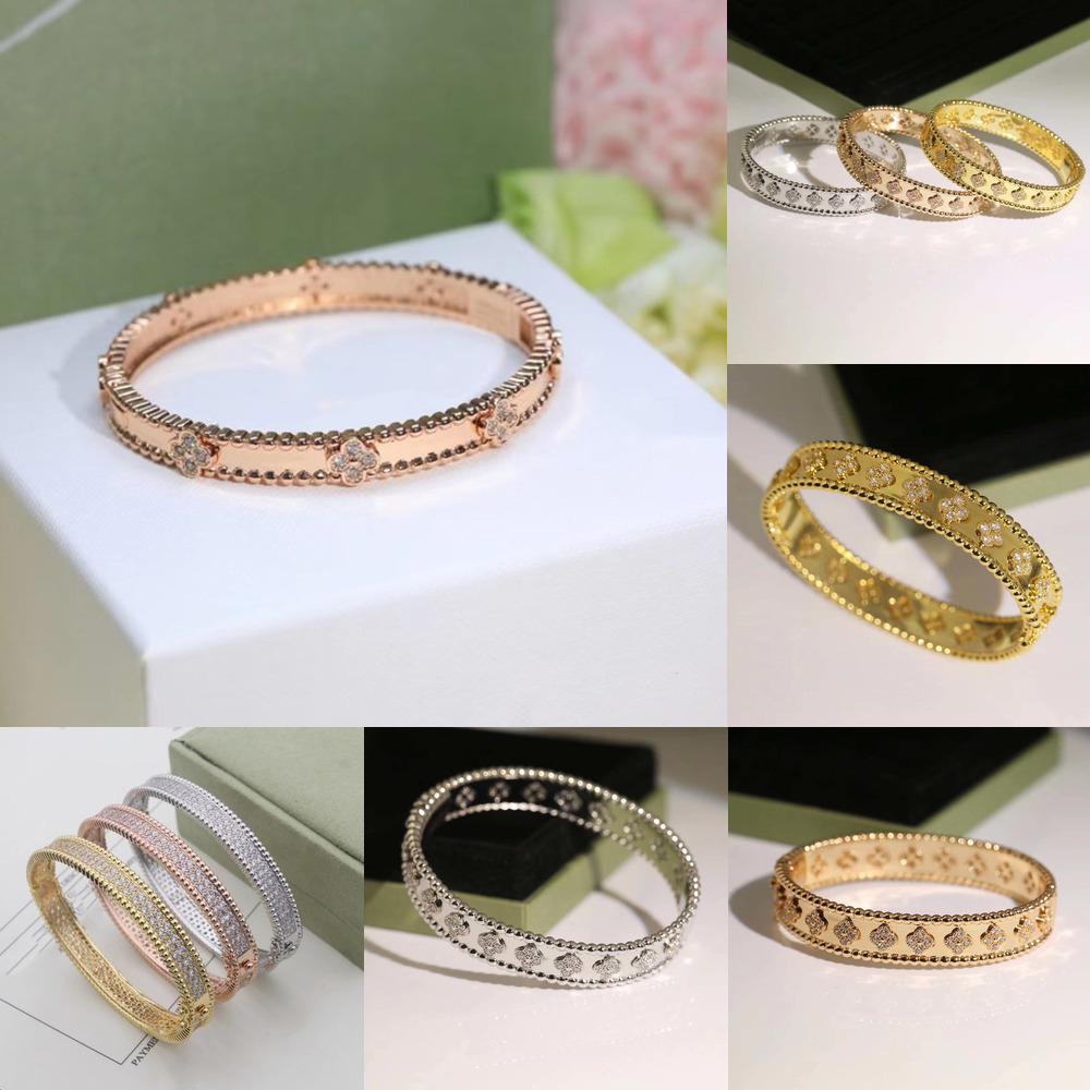 fashion high quality Bangle Four Leaf Clover 3 colors Bracelets Bracelet 18K Gold for Women Girls Valentine's Jewelry-AI 9
fashion high quality Bangle Four Leaf Clover 3 colors Bracelets Bracelet 18K Gold for Women Girls Valentine's Jewelry-AI 9