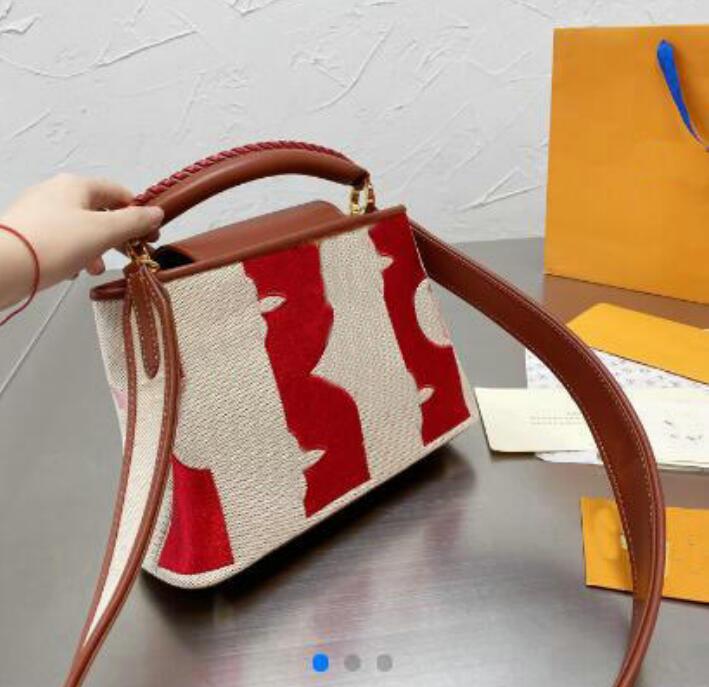 2022 embroidery Capucines bag High quality Genuine Leather Designer tote Handbags Purses Handbag Shoulder Bags Ladies Cross Body Bag, Yellow
2022 embroidery Capucines bag High quality Genuine Leather Designer tote Handbags Purses Handbag Shoulder Bags Ladies Cross Body Bag, Yellow