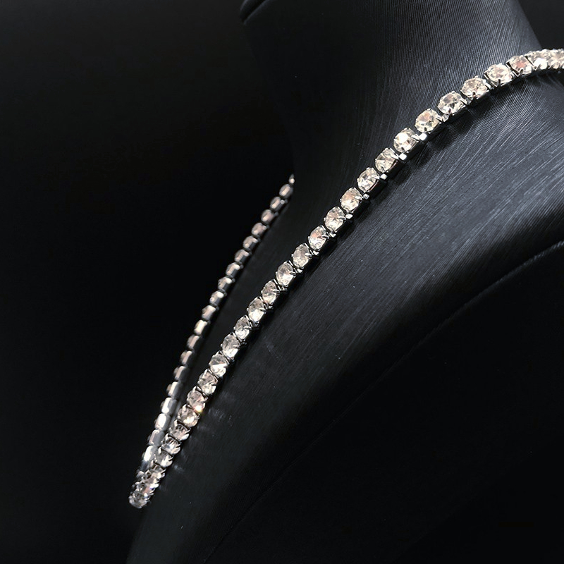 necklace designer graduated tennis necklaces Single Ice chain crystal Luxury diamond jewelry titanium steel European and American street hip hop row gifts
necklace designer graduated tennis necklaces Single Ice chain crystal Luxury diamond jewelry titanium steel European and American street hip hop row gifts