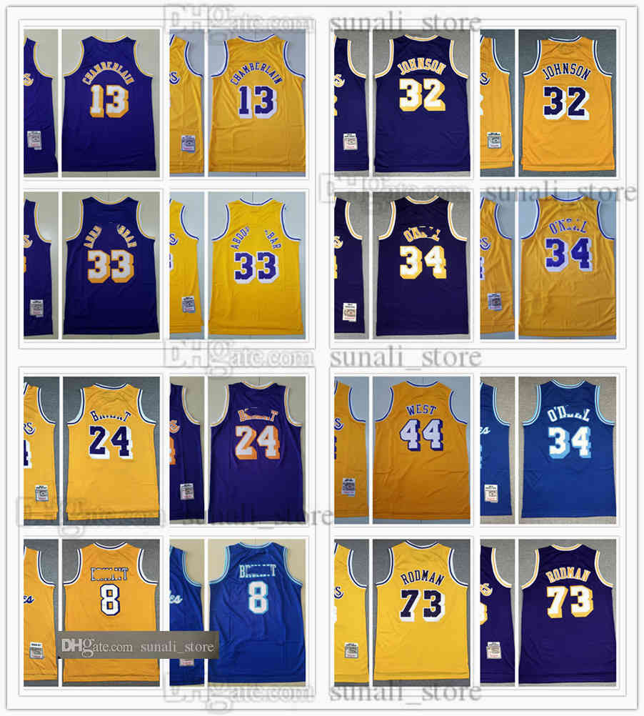 Man Retro Basketball Dennis 13 Chamberlain Jerseys Mitchell & Ness Wilt 73 Rodman Jerry 44 Johnson 32 West Mesh Yellow White Blue Purple Vintage Shirts Stitched
Man Retro Basketball Dennis 13 Chamberlain Jerseys Mitchell & Ness Wilt 73 Rodman Jerry 44 Johnson 32 West Mesh Yellow White Blue Purple Vintage Shirts Stitched