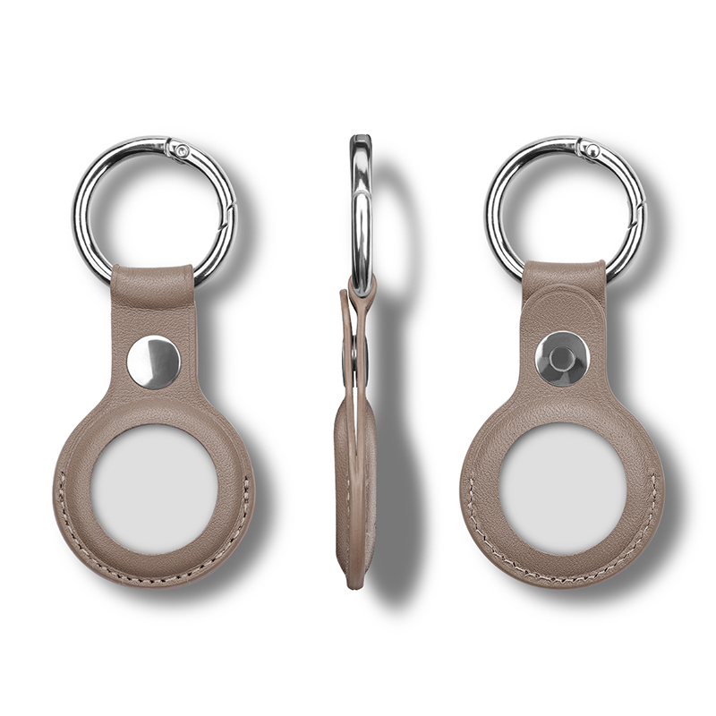 4 colors Protective Cover Location Tracker Silicone Case With Buckle For AirTags Tracker Metal Ring Anti-lost Accessories