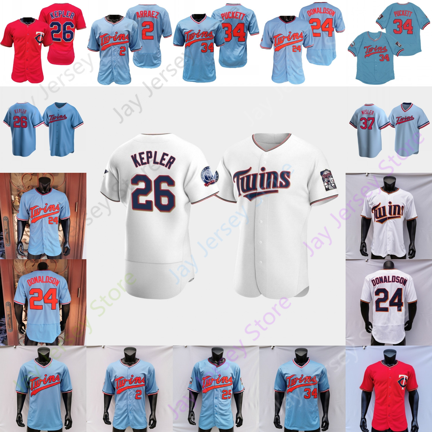 2021 Twins Jersey Max Kepler Josh Donaldson Byron Buxton Miguel Sano Jorge Polanco Willians Astudillo Luis Arraez Andrelton Simmons Nelson Cruz Jose Berrios, Baby blue fans version
2021 Twins Jersey Max Kepler Josh Donaldson Byron Buxton Miguel Sano Jorge Polanco Willians Astudillo Luis Arraez Andrelton Simmons Nelson Cruz Jose Berrios, Baby blue fans version