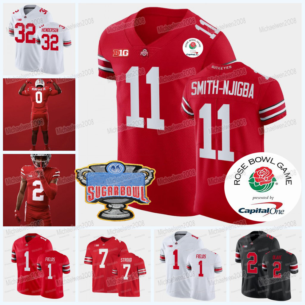 Custom Ohio State Buckeyes Football Jersey 2022 Rose Bowl NCAA Jaxon Smith-Njigba TreVeyon Henderson Jameson Williams Chase Young J.K. Dobbins Master Teague III, Men patch
Custom Ohio State Buckeyes Football Jersey 2022 Rose Bowl NCAA Jaxon Smith-Njigba TreVeyon Henderson Jameson Williams Chase Young J.K. Dobbins Master Teague III, Men patch