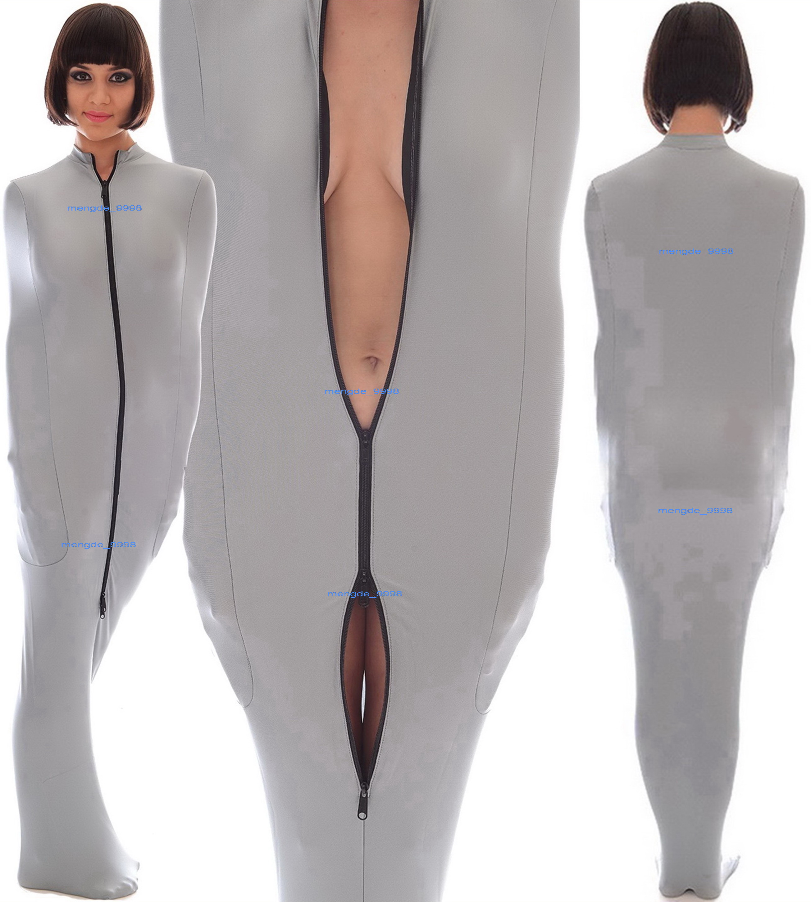 Silver Gray Lycra S… - image