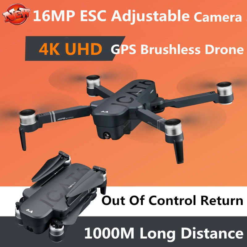 Intelligent Brushless Dual GPS Auto Follow Me WIFI FPV RC Quadcopter 5G 23MIN 1000M 4K Electric Camera Optical Flow GPS RC Drone, Color box 1battery
Intelligent Brushless Dual GPS Auto Follow Me WIFI FPV RC Quadcopter 5G 23MIN 1000M 4K Electric Camera Optical Flow GPS RC Drone, Color box 1battery