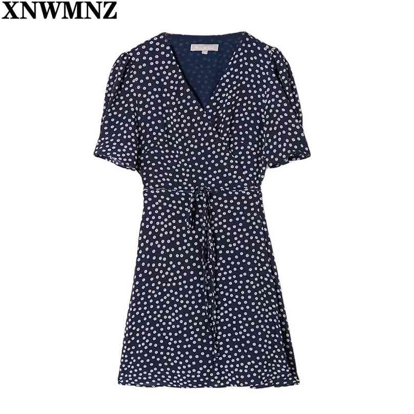 women' Sexy V Neck Navy Floral Print Wrap Vestidos Vintage Women Dress Retro Half Sleeve Dresses mini robe 210520, Deep blue
women' Sexy V Neck Navy Floral Print Wrap Vestidos Vintage Women Dress Retro Half Sleeve Dresses mini robe 210520, Deep blue