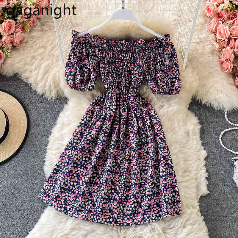 Gaganight French Retro Women Dress Short Sleeve Floral Mini Dress Sexy Off Shoulder Summer Pleated Beach Dresses Vestidos 210519, Pink
Gaganight French Retro Women Dress Short Sleeve Floral Mini Dress Sexy Off Shoulder Summer Pleated Beach Dresses Vestidos 210519, Pink