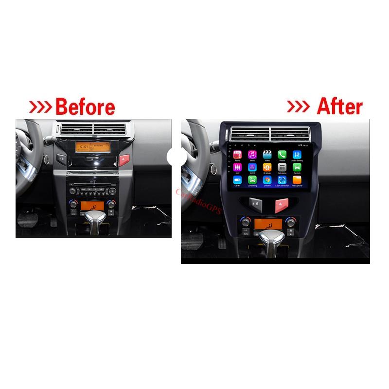 Car dvd Stereo GPS Navigation Player for Citroen C4 C-QUATRE 2012 with USB WIFI support SWC 1080P 10.1 inch Android