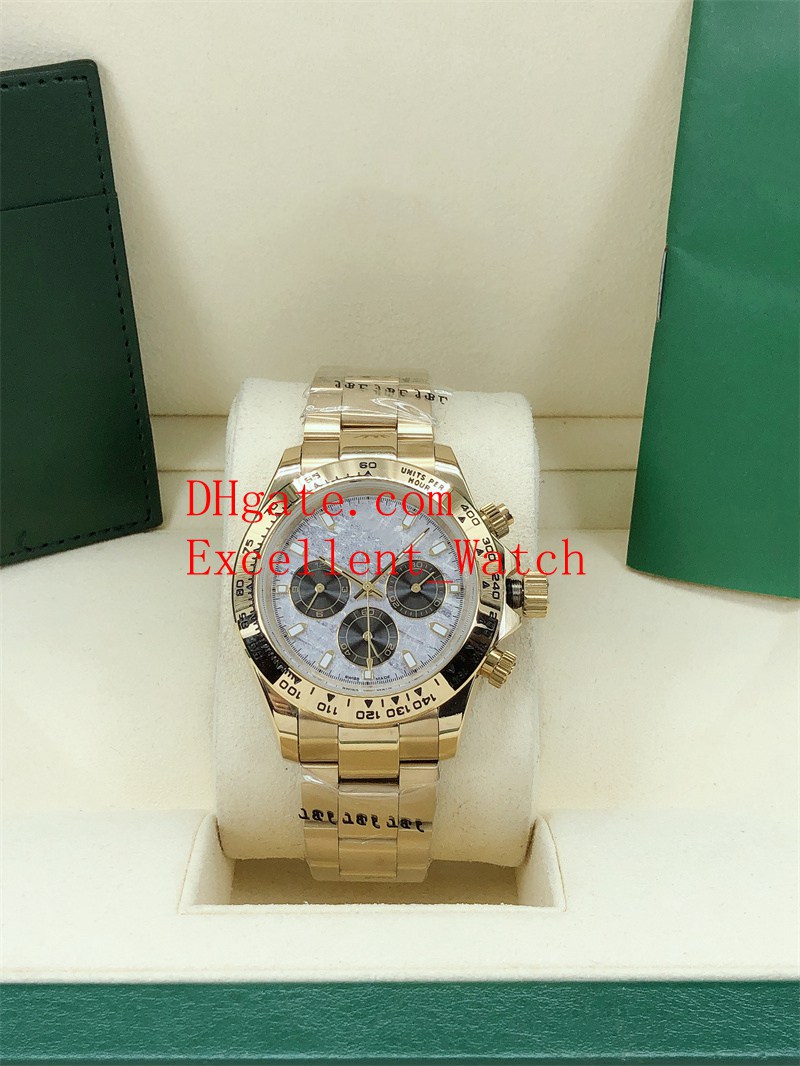 6 Colors Wristwatches 40 mm 116509 116505 116508 Stainless Steel Ceramic Bezel Asia 2813 Movement Automatic Mechanical Mens Watch Watches
6 Colors Wristwatches 40 mm 116509 116505 116508 Stainless Steel Ceramic Bezel Asia 2813 Movement Automatic Mechanical Mens Watch Watches