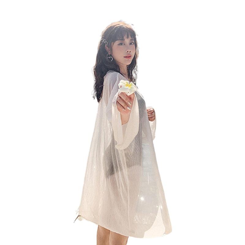 Summer Chiffon Pleated Beach Jacket Loose And Elegant Large Size White Bikini Blouse Sunscreen Female Swimsuit Cover Up Women's Swimwear
Summer Chiffon Pleated Beach Jacket Loose And Elegant Large Size White Bikini Blouse Sunscreen Female Swimsuit Cover Up Women's Swimwear