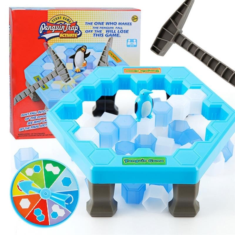 Breaking Ice Penguin Trap Big Size Icebreaker Board Game Adult Kids Toys Table Winner Family Jeux Enfant Juegos De Mesa
Breaking Ice Penguin Trap Big Size Icebreaker Board Game Adult Kids Toys Table Winner Family Jeux Enfant Juegos De Mesa