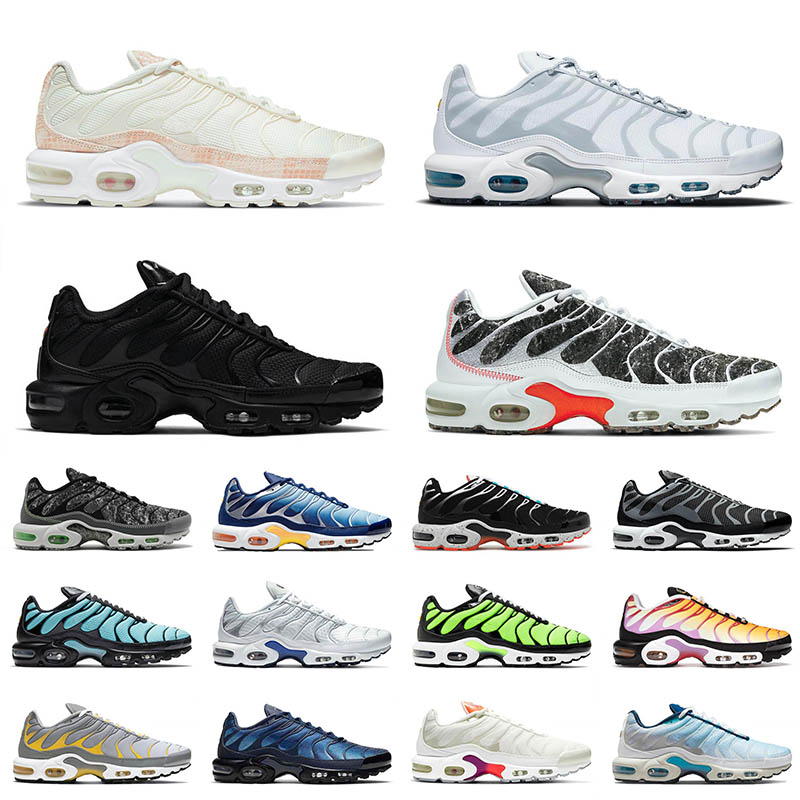 2021 Tn Plus SIZE US 12 Running Shoes Mens Women Triple Black Pink Snakeskin Bleached Aqua University Sneakers Trainers 36-46, A45 40-46
2021 Tn Plus SIZE US 12 Running Shoes Mens Women Triple Black Pink Snakeskin Bleached Aqua University Sneakers Trainers 36-46, A45 40-46
