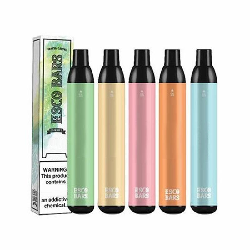 Esco Bar Mesh Coil Disposable E Cigarette 2500 Puffs Vape Pen Stick Pod Device 6ml Prefilled Vapor System
Esco Bar Mesh Coil Disposable E Cigarette 2500 Puffs Vape Pen Stick Pod Device 6ml Prefilled Vapor System