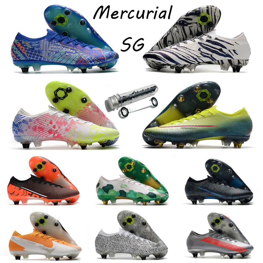 Mens Mercurial Vapor 13 Elite SG PRO AC Soccer Shoes Boy Football Boots Men outdoor soccer sport shoes, #12
Mens Mercurial Vapor 13 Elite SG PRO AC Soccer Shoes Boy Football Boots Men outdoor soccer sport shoes, #12