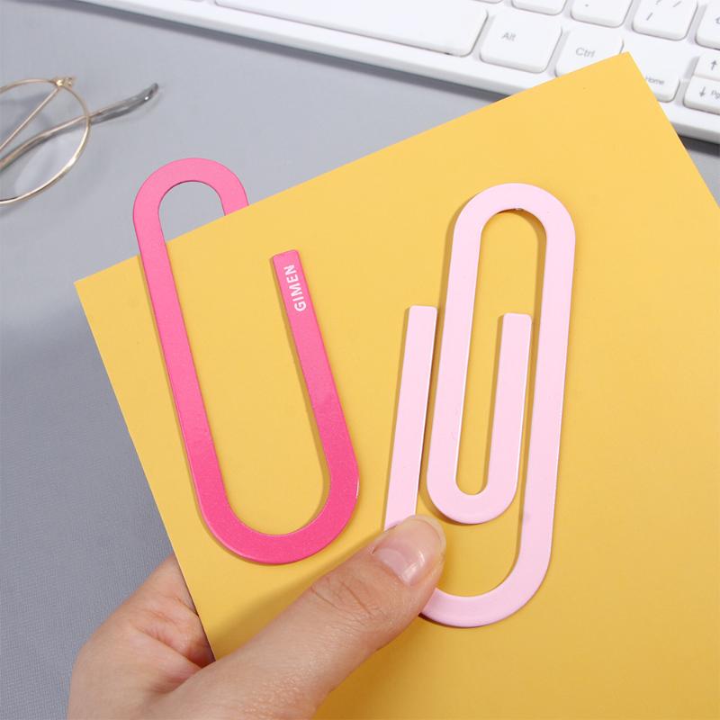 Bookmark Cute Candy Color Big Metal Paper Clip Kawaii School Office Stationery Files Organizer Bookmarks Paperclips Supplies
Bookmark Cute Candy Color Big Metal Paper Clip Kawaii School Office Stationery Files Organizer Bookmarks Paperclips Supplies