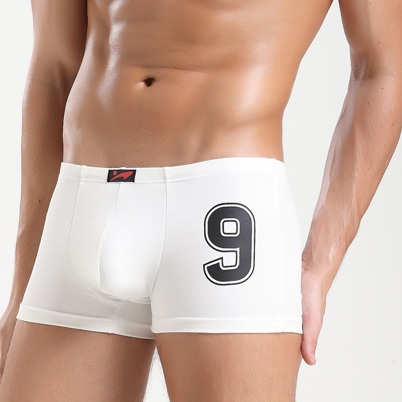 Sexy Men 9 Printer Cotton Soft U Convex Pouch Fantasy Boxers Homewear Comfy Boxers Healthy Sleepwear Gay Wear FX12, Black;white
Sexy Men 9 Printer Cotton Soft U Convex Pouch Fantasy Boxers Homewear Comfy Boxers Healthy Sleepwear Gay Wear FX12, Black;white