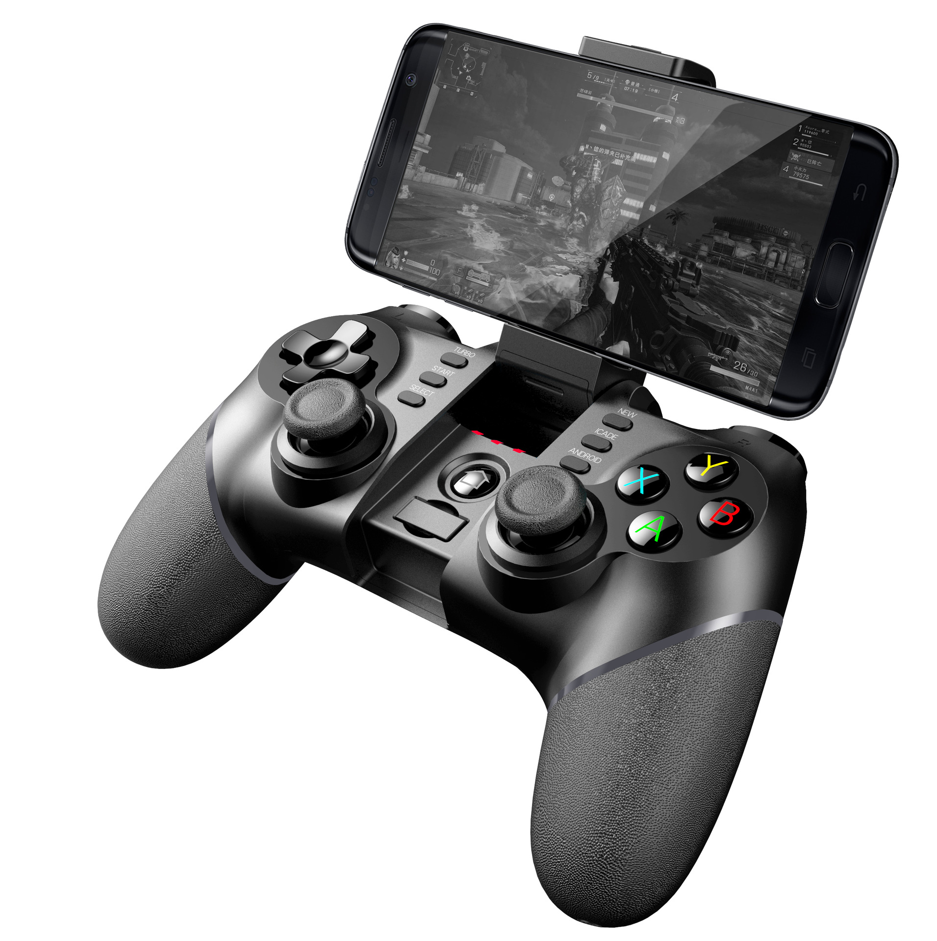 Gamepad Game Pad Controller Mobile Bluetooth-compatible Trigger Joystick For Android Cell Smart Phone TV Box PC PS3 VR