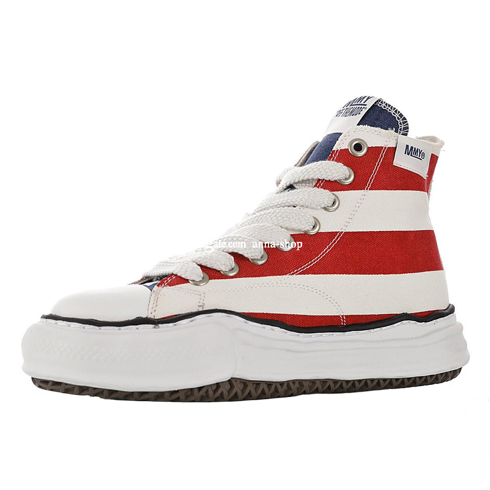 Mens Maison Mihara Yasuhiro Canvas Shoes for Men Nigel Cabourn Boots Womens Original Sole Sneakers Women Designer Sneaker Man Boot Woman, White;red
Mens Maison Mihara Yasuhiro Canvas Shoes for Men Nigel Cabourn Boots Womens Original Sole Sneakers Women Designer Sneaker Man Boot Woman, White;red