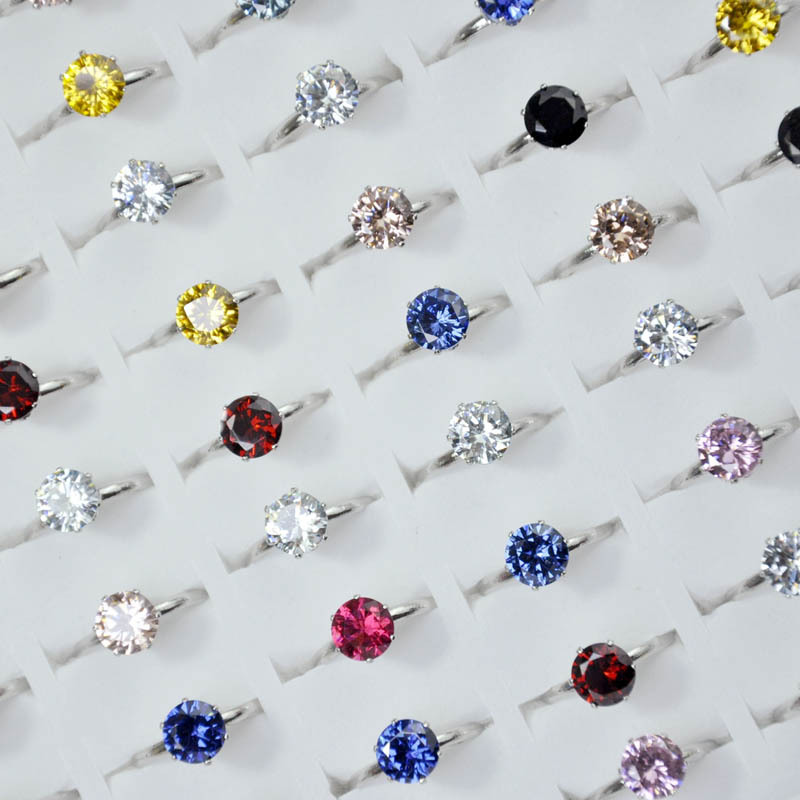 Best-selling adjustable Medium-sized Color Zircon Alloy Ring Girl Wedding Rings Gemstone Jewelry Mixed Batch Wholesale
Best-selling adjustable Medium-sized Color Zircon Alloy Ring Girl Wedding Rings Gemstone Jewelry Mixed Batch Wholesale