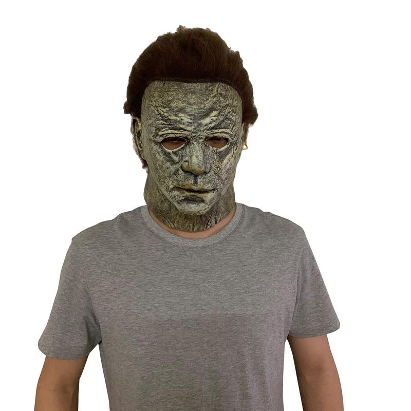 Party Masks Horror Michael Myers LED Halloween Kills Mask Cosplay Scary Killer Full Face Latex Helmet Costume Props
Party Masks Horror Michael Myers LED Halloween Kills Mask Cosplay Scary Killer Full Face Latex Helmet Costume Props