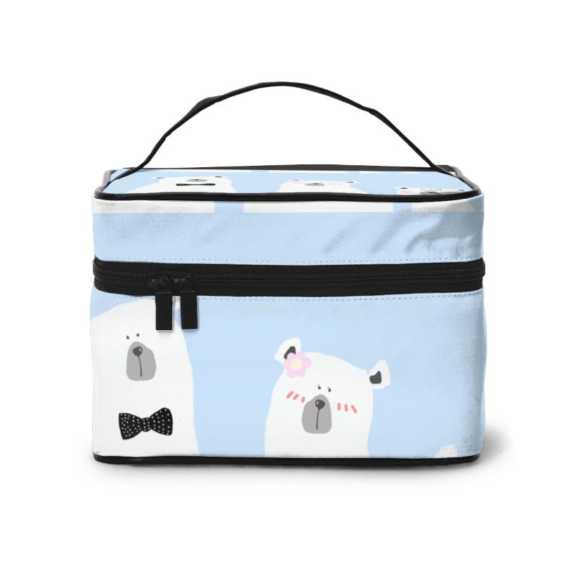 High Capacity Makeup Bag Travel Cosmetic Mama Bear Papa Baby Beauty Bags & Cases, One color
High Capacity Makeup Bag Travel Cosmetic Mama Bear Papa Baby Beauty Bags & Cases, One color