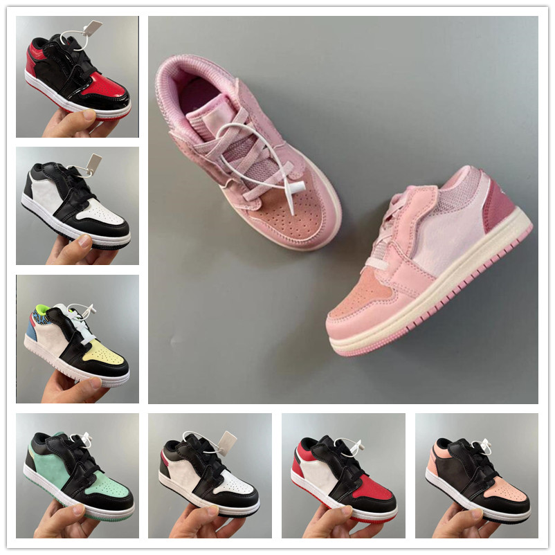 2022 Designer Baby 1 1s Low Kids Basketball Shoes Black White Red Pink Green Yellow Youth Children Athletic Sports Sneakers for Big Kid Boys Girls Shoe Size 28~35, ##
2022 Designer Baby 1 1s Low Kids Basketball Shoes Black White Red Pink Green Yellow Youth Children Athletic Sports Sneakers for Big Kid Boys Girls Shoe Size 28~35, ##