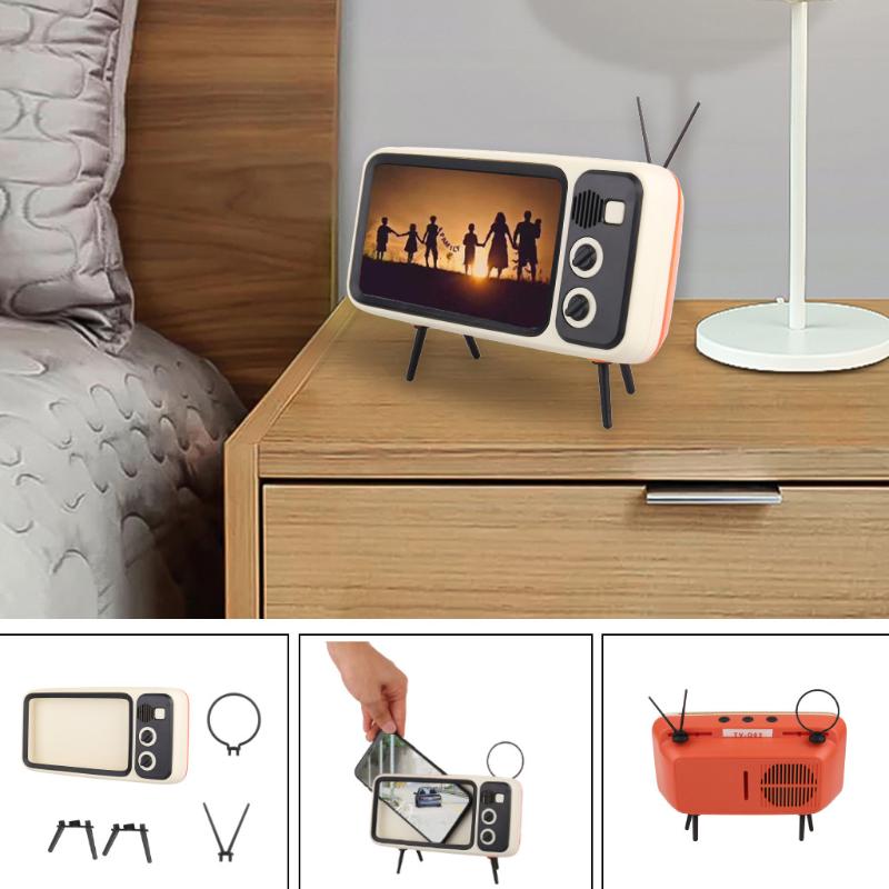Portable Retro MiniTV Design Mobile Phone Holder Universal Cell Stand Base Bracket Creative Accessories Mounts & Holders, Beige
Portable Retro MiniTV Design Mobile Phone Holder Universal Cell Stand Base Bracket Creative Accessories Mounts & Holders, Beige