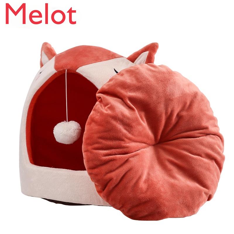 Cat Nest Four Seasons Universal Semi-Enclosed House Winter Warm Removable Washable Bed Pet Supplies Kennels & Pens
Cat Nest Four Seasons Universal Semi-Enclosed House Winter Warm Removable Washable Bed Pet Supplies Kennels & Pens