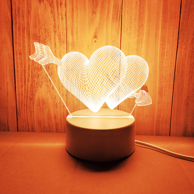 3D LED Lights 3 Color Changeable Night Light USB Port Table Lamps Base with Various Novelty Illusion and 4mm Acrylic Panel for Home Decor Beautiful Indoor Lighting
3D LED Lights 3 Color Changeable Night Light USB Port Table Lamps Base with Various Novelty Illusion and 4mm Acrylic Panel for Home Decor Beautiful Indoor Lighting