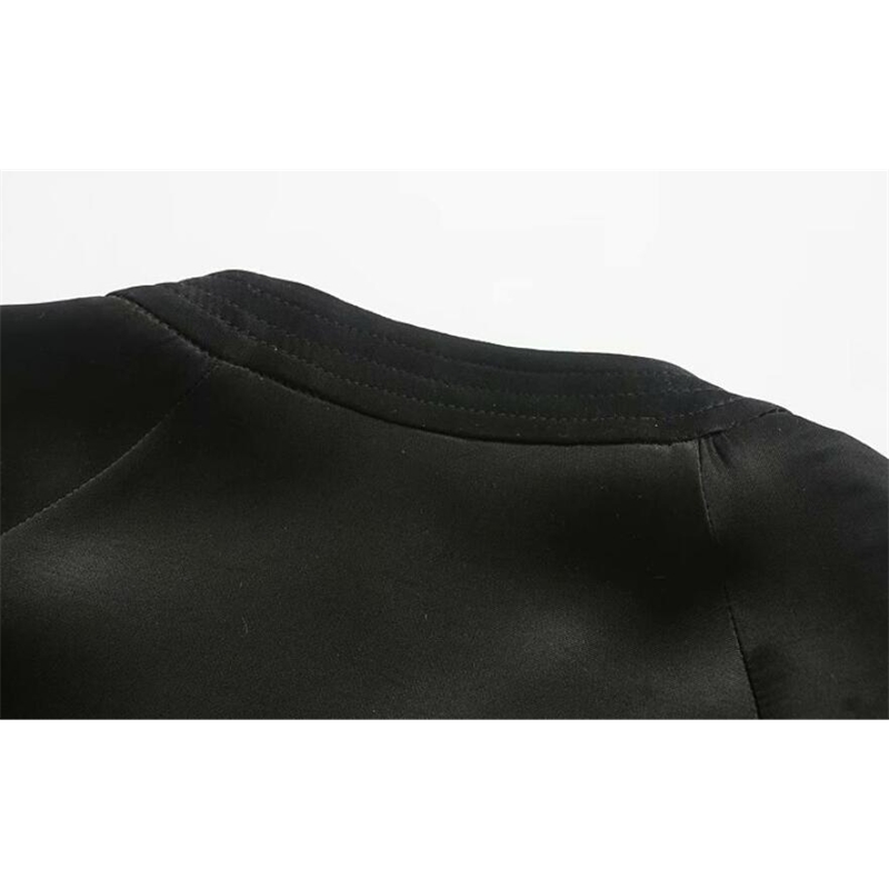 Spring Bohemian Satin Phoenix Embroidery Kimono Cardigan Women Tie Bow Sashes Long Jacket Coat Black Outerwear Holiday 210429