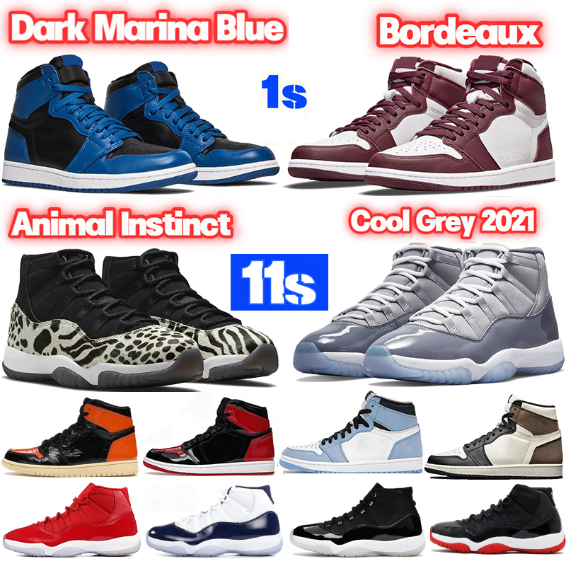Mens 1 1s Basketball Shoes 11 11s Cool Grey bred patent Animal Instinct University Marina Blue dark mocha UNC Concord 45 men women trainers Sneakers, Not sold separately
Mens 1 1s Basketball Shoes 11 11s Cool Grey bred patent Animal Instinct University Marina Blue dark mocha UNC Concord 45 men women trainers Sneakers, Not sold separately
