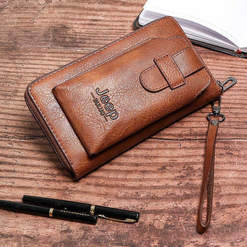 Fashion trend men's handbag Jeep business leisure multi slot wallet men's mobile bag, Black
Fashion trend men's handbag Jeep business leisure multi slot wallet men's mobile bag, Black