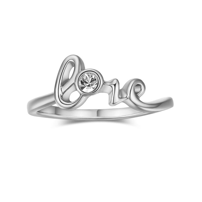 Cluster Rings Classic Love Cubic Zirconia Engagement Finger Silver Color Fashion Brand Jewellery/Jewelry For Women Sale R193, Golden;silver
Cluster Rings Classic Love Cubic Zirconia Engagement Finger Silver Color Fashion Brand Jewellery/Jewelry For Women Sale R193, Golden;silver