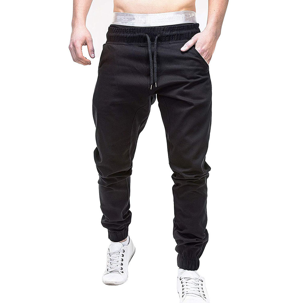 Arrive Men Pants Hip Hop Harem Joggers Pants Male Trousers Mens Joggers Patchwork Pants Sweatpants B0643 210518